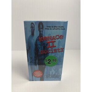 New Menace II to 2 Society VHS Tape Sealed 1993 Larenz Tate